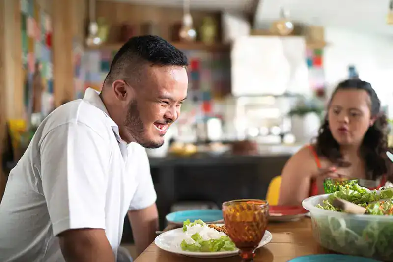 Empowering Weight Loss: A Comprehensive Guide for Individuals with Disabilities 2 Image of a disabled man and balance around nutrition to aid weight loss West Sussex